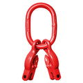 Topring med 2 opkorterkroge DELTALOCK grade 80 6 mm – YE.8.051.06