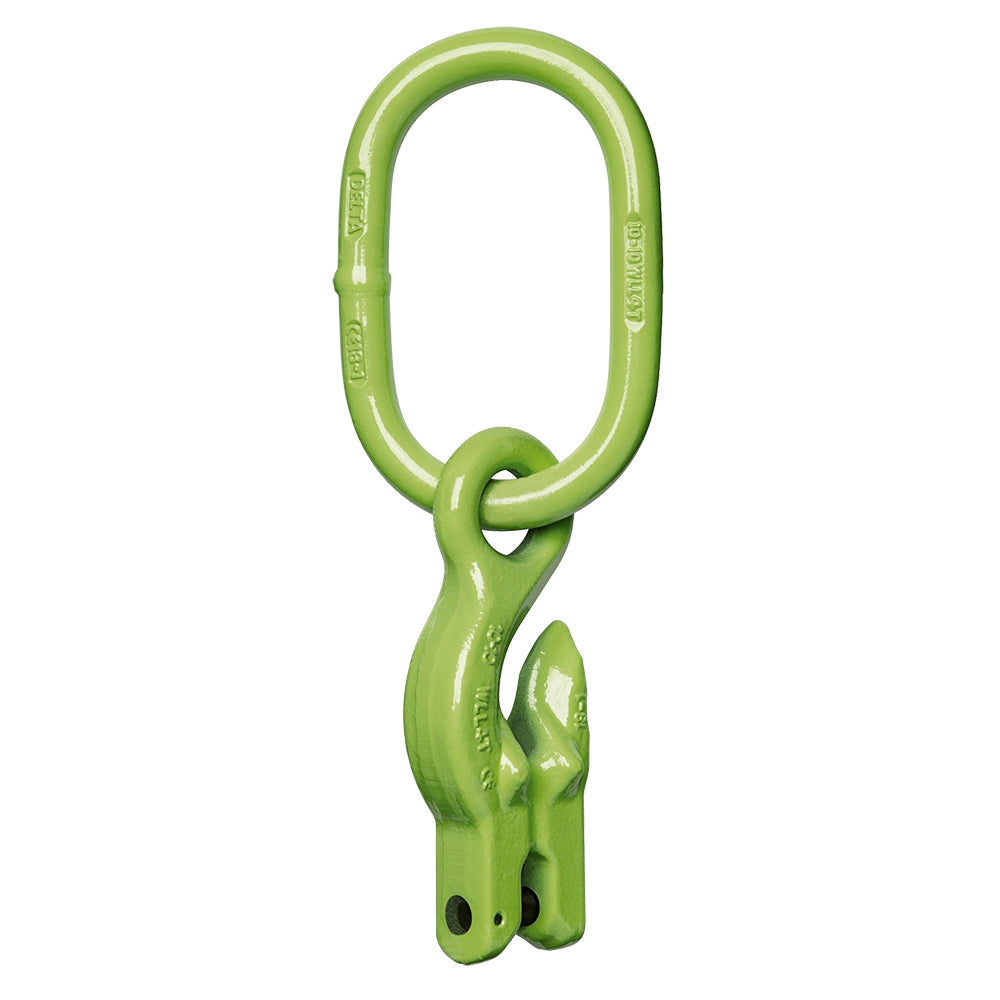 Topring med opkorterkrog DELTALOCK grade 100 6 mm – YE.10.050.06