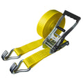 2-delt standardsurringsstrop med skralde og gummigreb DELTASLING – EN 12195-2 2500 daN 9 m – CO.SB.050.09.2.R.GE